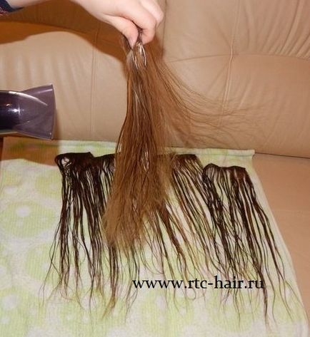 Cum să aveți grijă de extensiile de păr pe coșurile de păr, cum să spălați, să le uscați, să le îndreptați