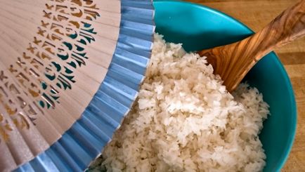 Főzni rizs hengerek