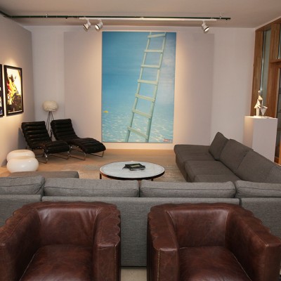 Cum arata un apartament cu un colector de arta contemporana - case de arta