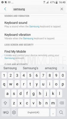 Як виглядає touchwiz від samsung на базі android 7