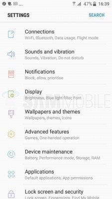 Hogyan TouchWiz Samsung Android alapú 7