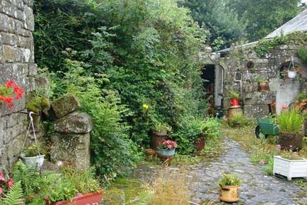 Country Garden a kertben, hogyan lehet legyőzni a rusztikus kényelmet kerttervezés