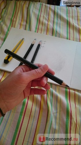 Олівець koh-i-noor hardtmuth - «дуже зручні товстенькі олівці! Правильна заточка фото