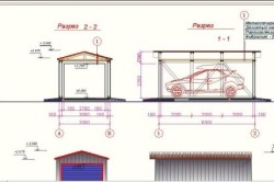 Construiți garajul din bara cu instrucțiuni pas cu pas