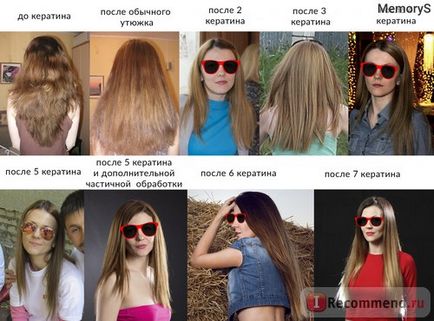 Keratin hair îndreptare (keratizing) - 