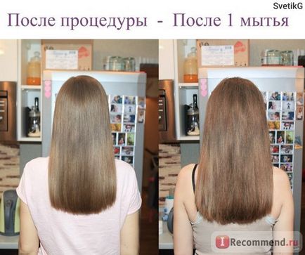 Renovarea părului din Keratină - «♥ ♥ nu trebuie confundată cu îndreptarea keratinei ♥ ♥, care este diferența»,