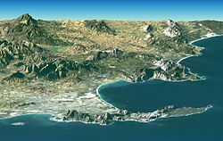 Нос Уикипедия - Уикипедия карта на Кейптаун - Информация от Wikipedia на картата, gulliway