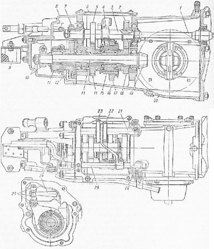 Transmisia masinii zaz-965a 