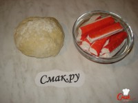 Crab bastoane în test - rețetă pentru