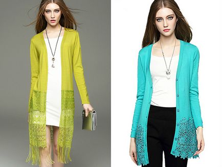 Lace cardigan pentru iubitorii de romantism si chic