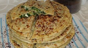 Кутаб з зеленню і сиром простий рецепт і по-азербайджанські