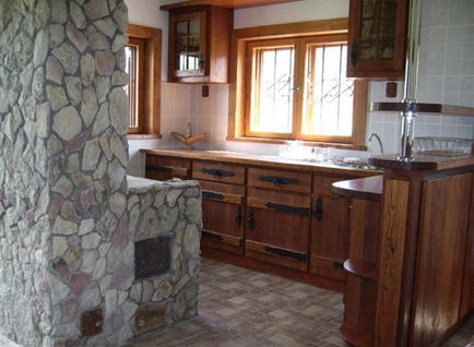 Bucătărie cu aragaz - un design unic în interiorul casei dvs.