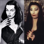 Make-up pentru Halloween 2015 în stilul retro image martishi addams, blogul femeilor - site despre sănătate și frumusețe