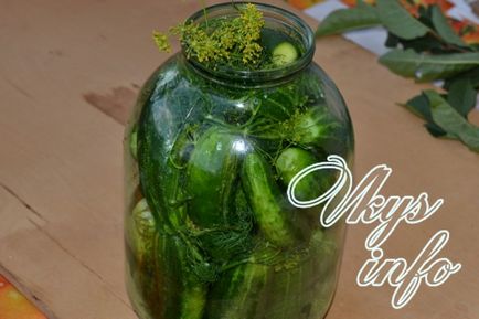 Pickles Mustármaggal recept egy fotó