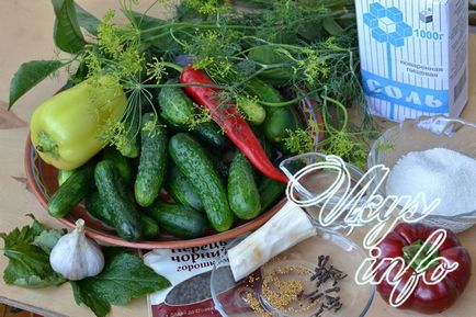 Pickles Mustármaggal recept fényképpel (recept) Pickles Mustármaggal recept egy fotó