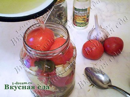 Мариновані помідори рецепт простий на зиму - смачна їжа