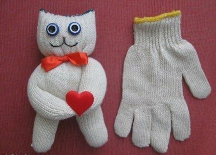 Березневі коти з флісу, щільної тканини або трикотажу, рукоділля
