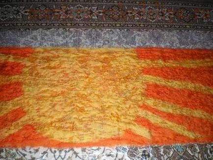Mester osztályban nemezelés sál pók „napszél” kitűző „szoláris” (kitűző) A nemezelés mester osztály gossamer sál „napszél” kitűző „napos”