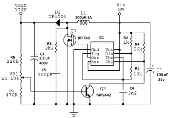 Preamplificator de tub microfon pe lampă 6h32p (ef86)