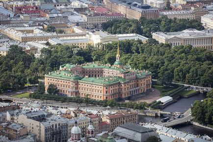 Castelul Mikhailovsky din excursii la St. Petersburg, expoziții acum