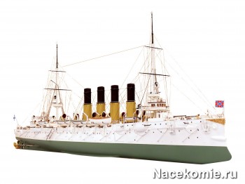 Model Cruiser Varangian - toate detaliile - colecții deagostini