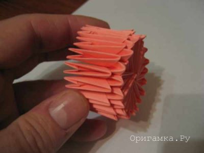 Moduláris origami „csésze”