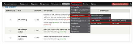 Module xml sitemap, harta site-ului drupal 7