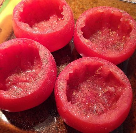 Rețetele mele Carnea originală din carne de pământ într-o tomată