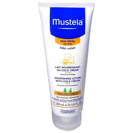 Lapte nutritiv pentru copii mustela lait nourrissant crema rece 200 ml mustela