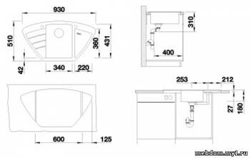 Chiuveta pentru dimensiunile bucătăriei