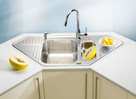 Мивки за кухнята Как да изберем кухненска мивка от неръждаема стомана