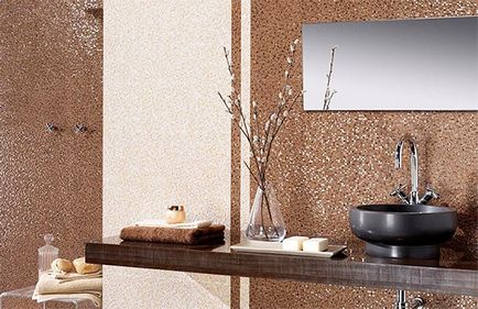 Мозаїка для ванної кімнати (30 фото) і особливості монтажу