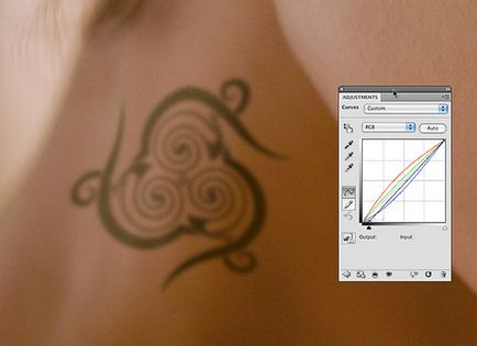 Impunem un tatuaj realist pe Photoshop pe Photoshop · 