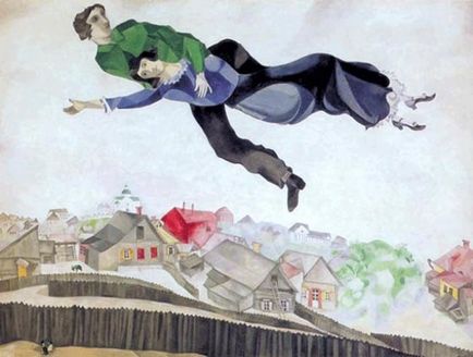 A hetedik mennyország 29 éves nyilatkozatok a szeretet művész Marc Chagall a felesége