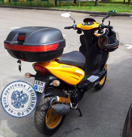 Numere scooter, semne scooter