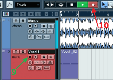 Nuendo software - cum să înregistrați voce în nuendo audio
