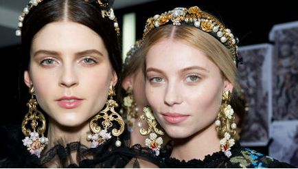 A hajpántok Dolce Gabbana - elegáns és luxus