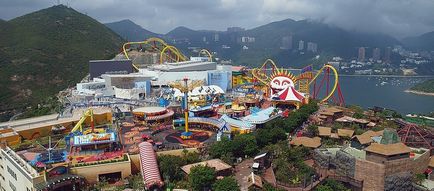 Ocean Park Hong Kong - hogyan lehet eljutni az Ocean Park, Ocean Park a térképen