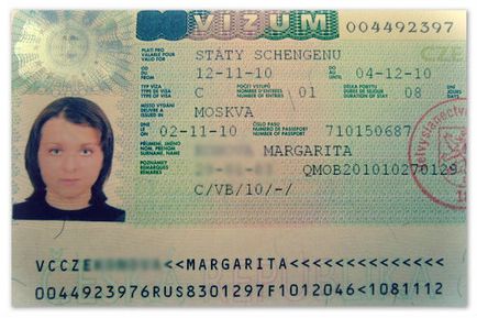 Înregistrarea unei vize în Republica Cehă în mod independent
