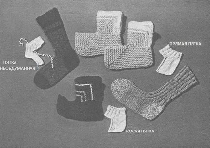 Hibák, amikor kötés zokni - zokni kötés általános szabályok
