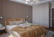 Iluminarea în luminile dormitorului cu tavan întins, deasupra patului, fotografie, lumină și iluminare, candelabru în