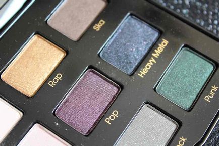 Палітра тіней too faced rock n - roll eye shadow palette metallic colors - блог про красу і