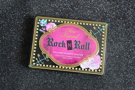 Палітра тіней too faced rock n - roll eye shadow palette metallic colors - блог про красу і