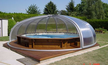 Pavilion pentru model rotund bazin rund germania