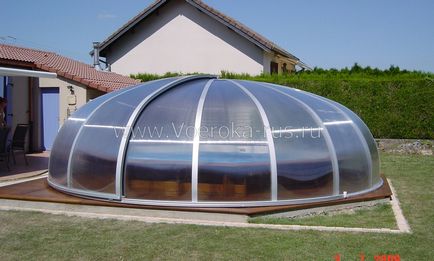 Pavilion pentru model rotund bazin rund germania