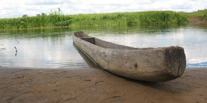 Az első tárgyalást az ősi Rus' (kenu odnoderevka orosz csónak csónak) Az első tárgyalást az ősi Rus'