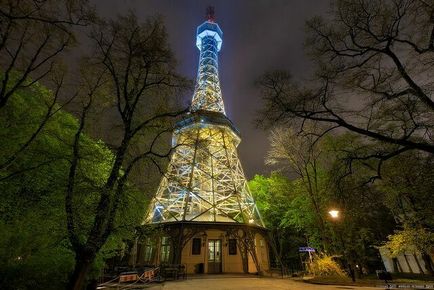 Петршинська вежа - кращі види на старе місто