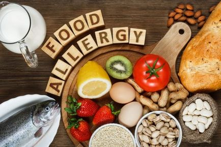 Élelmiszer allergia, okozza a megjelenését, és különféle