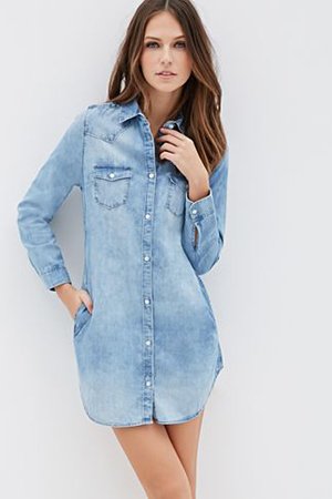 Rochie de denim 30 fotografii cu ce sa poarte un rochie-shirt de denim și alte stiluri