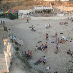 Blue Bay Beach, Sevastopol fotografie, video, hartă, cum să ajungi acolo, nuante interesante